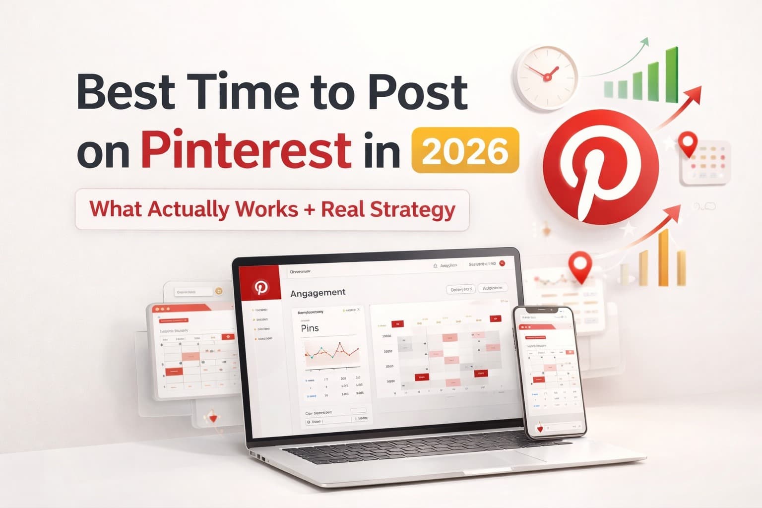 Best Time to Post on Pinterest in 2026 (Max Reach & Traffic Guide)