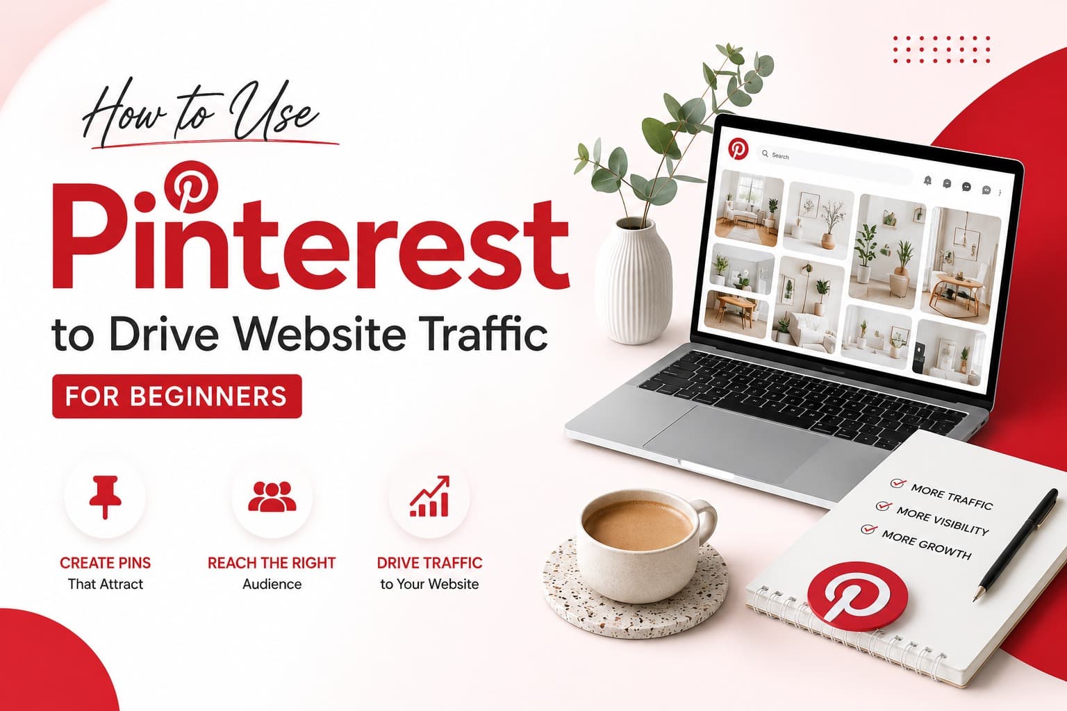 How to Use Pinterest to Drive Website Traffic for Beginners