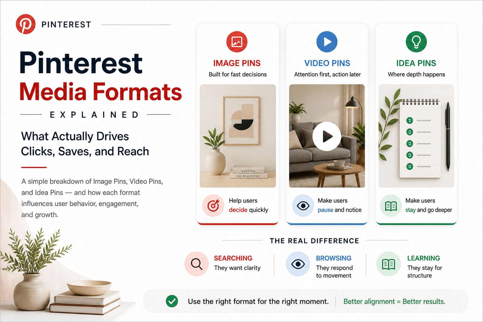 Pinterest Media Formats Explained: What Actually Drives Clicks, Saves, and Reach